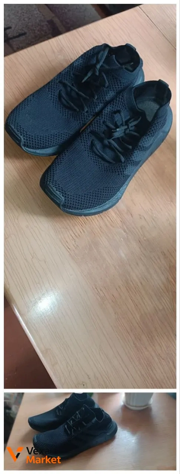 Оригинальные кроссовки Adidas Swift Run Primeknit черные