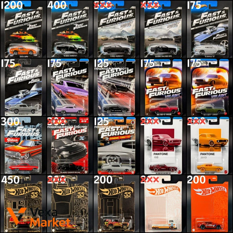 Hot Wheels Set Fast & Furious 2014 — фото 2