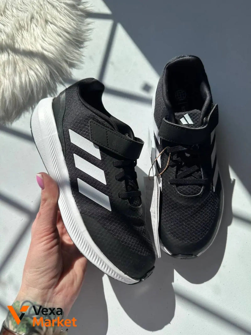 Кросівки ADIDAS ORIGINALS текстильні чорні розмір 38 — фото 3