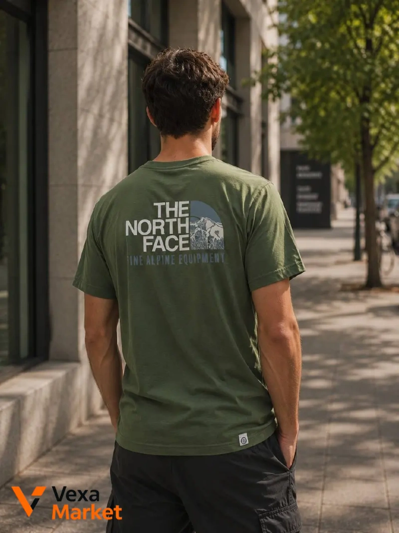 Футболка The North Face Оригинал 100% хлопок — фото 3