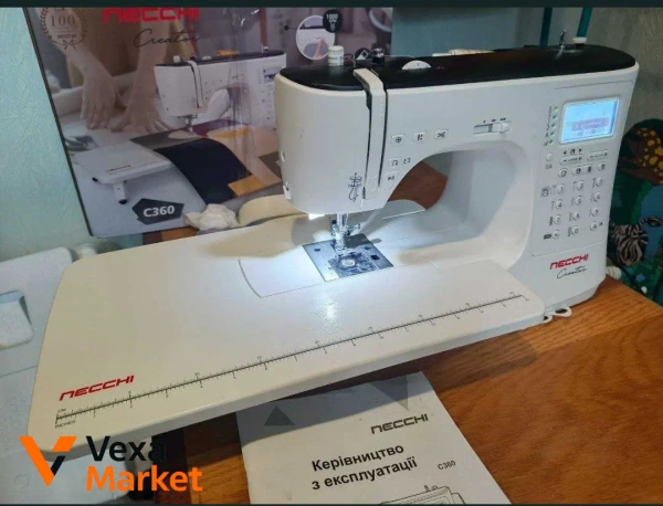 Комп'ютерна швейна машина Necchi C360