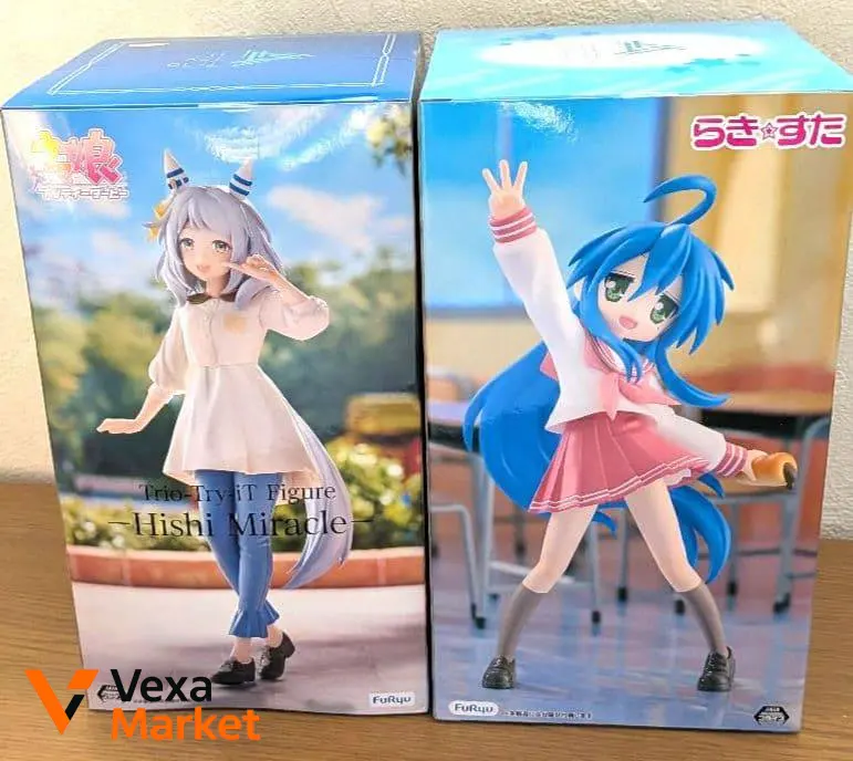 Коллекционные фигурки FuRyu Hishi Miracle и Lucky Star