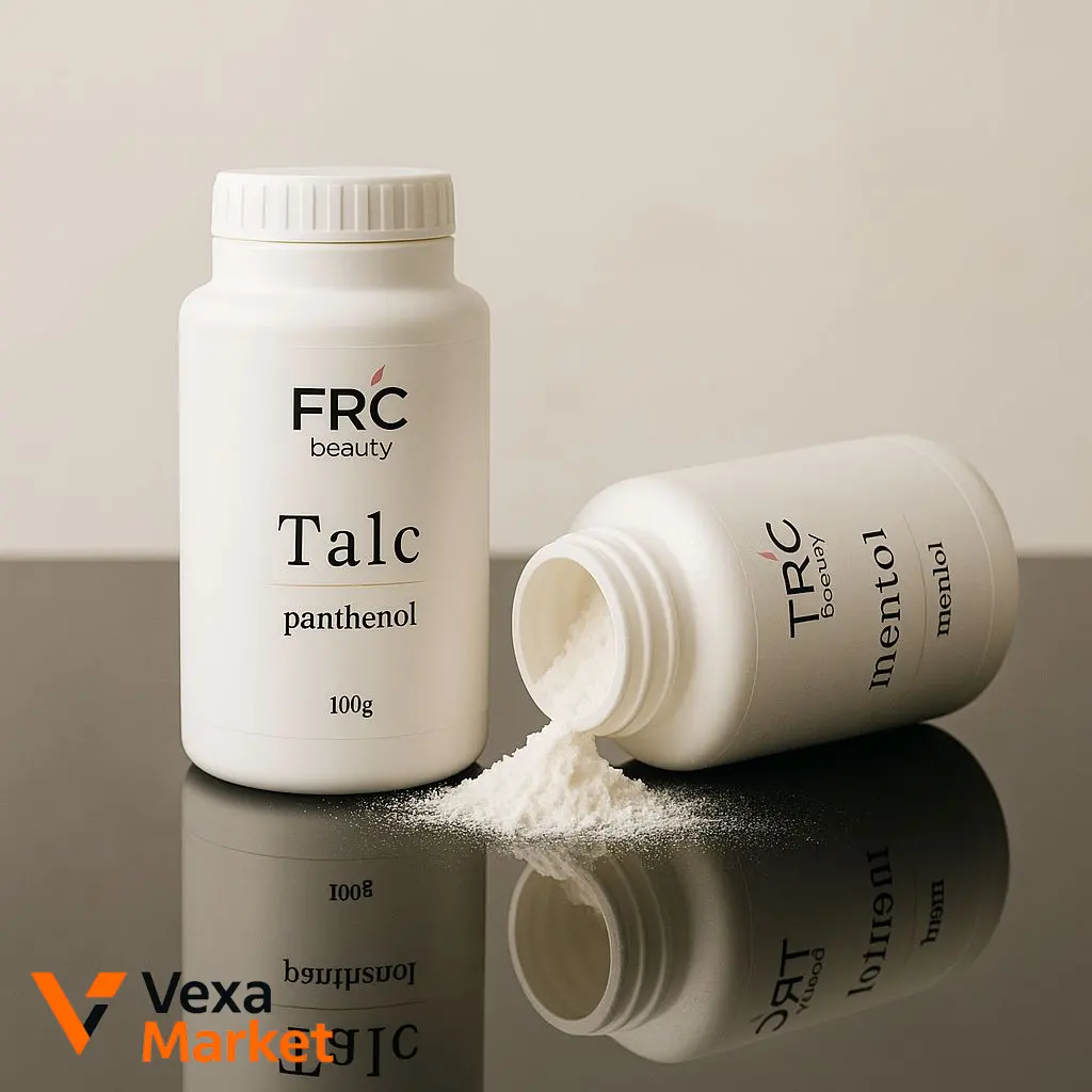 Тальк FRC Beauty 100 г с пантенолом или ментолом