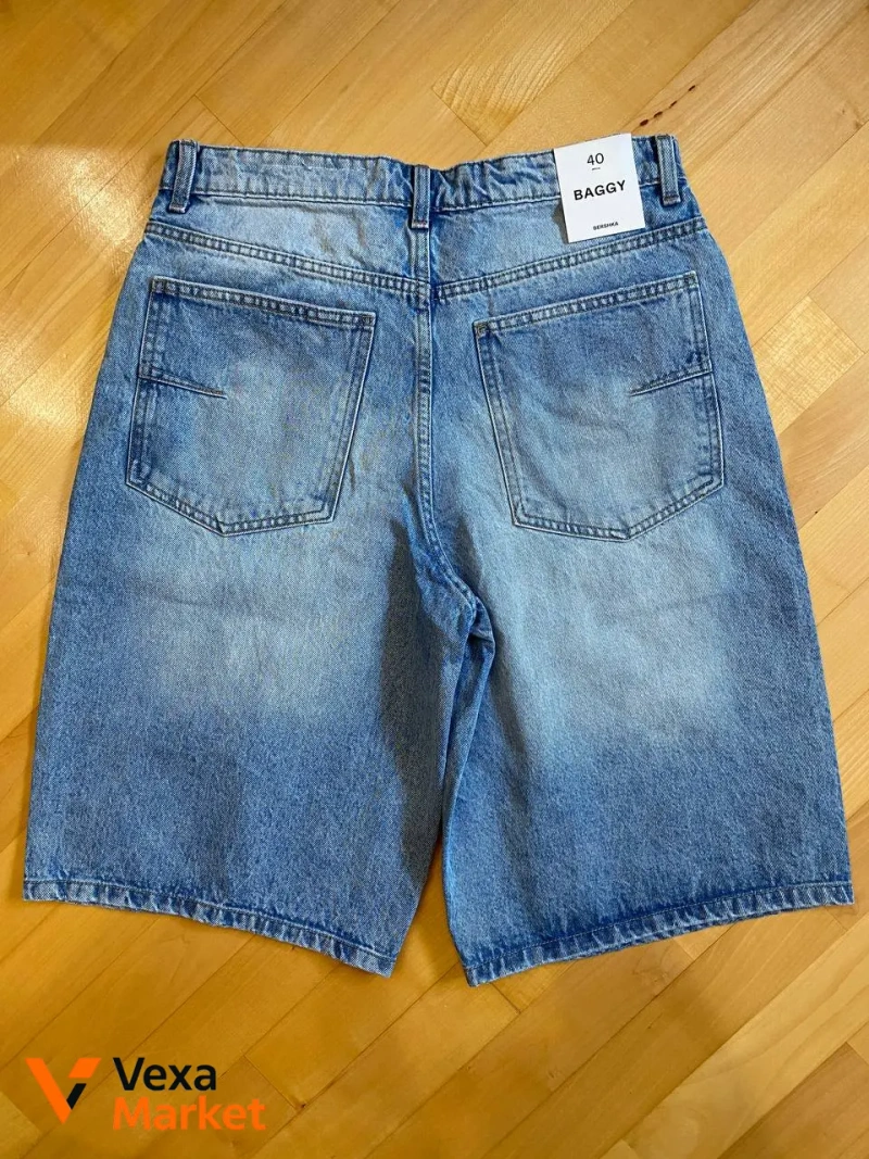 Джинсові шорти Bershka — фото 2