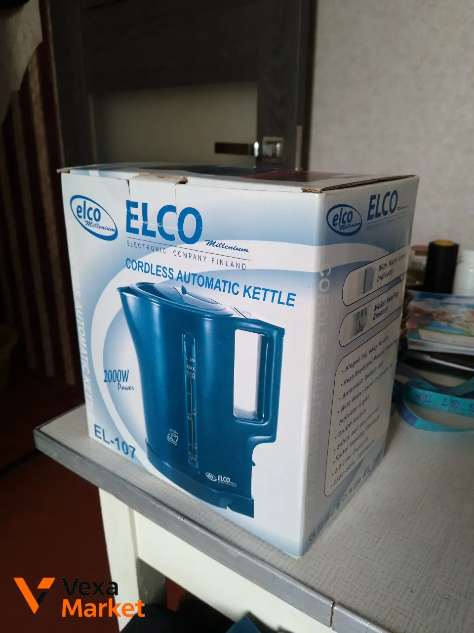 Электрический чайник ELCO EL-107 2 л