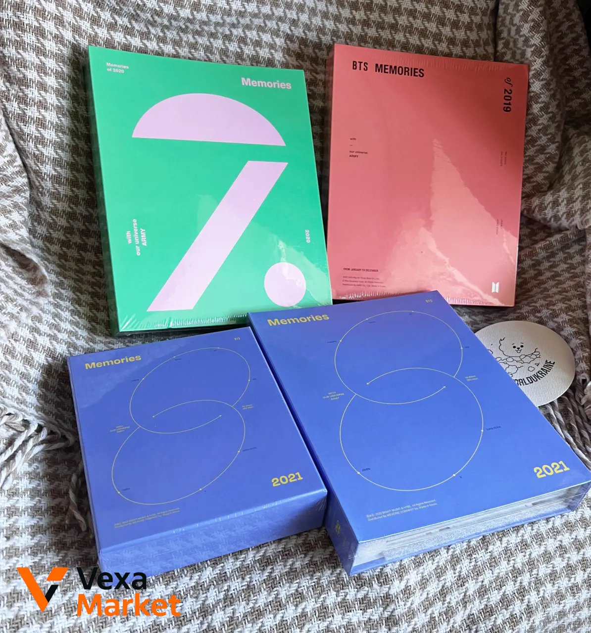 BTS Memories 2019, 2020, 2021 DVD/Blu-ray - Коллекционные на BTS Memories 2019, 2020, 2021 DVD/Blu-ray - Коллекционные на
