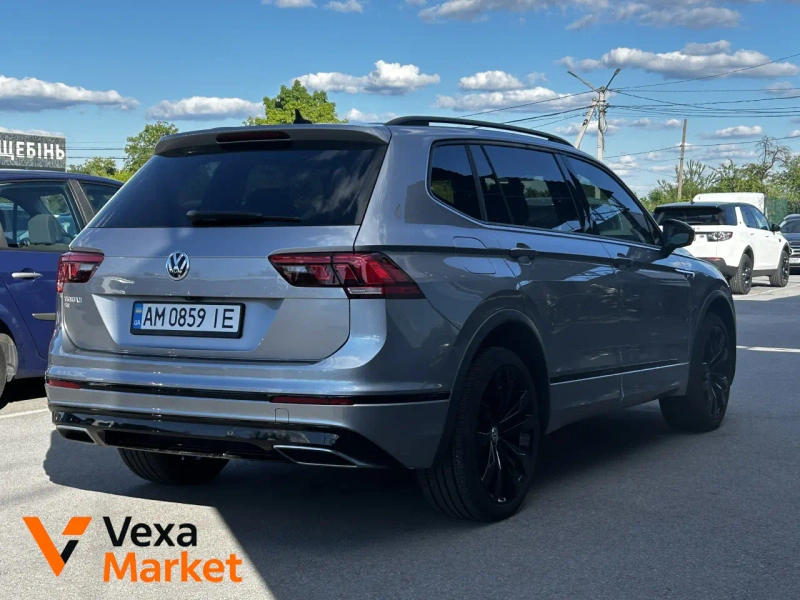 Volkswagen Tiguan Allspace 2020 Бензин 2.0л Автомат Сірий — фото 2