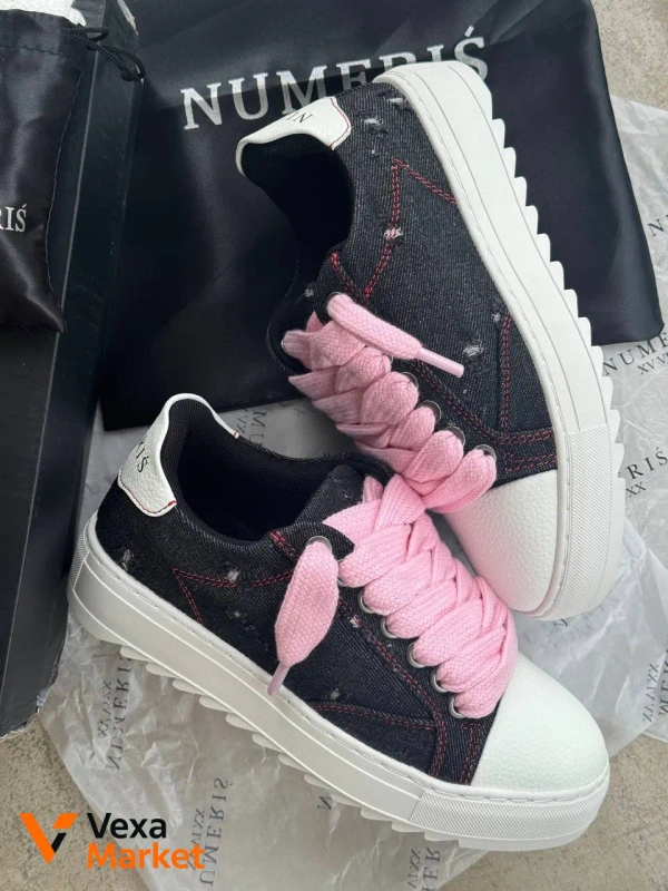 Numeris Pink Denim Женские кроссовки