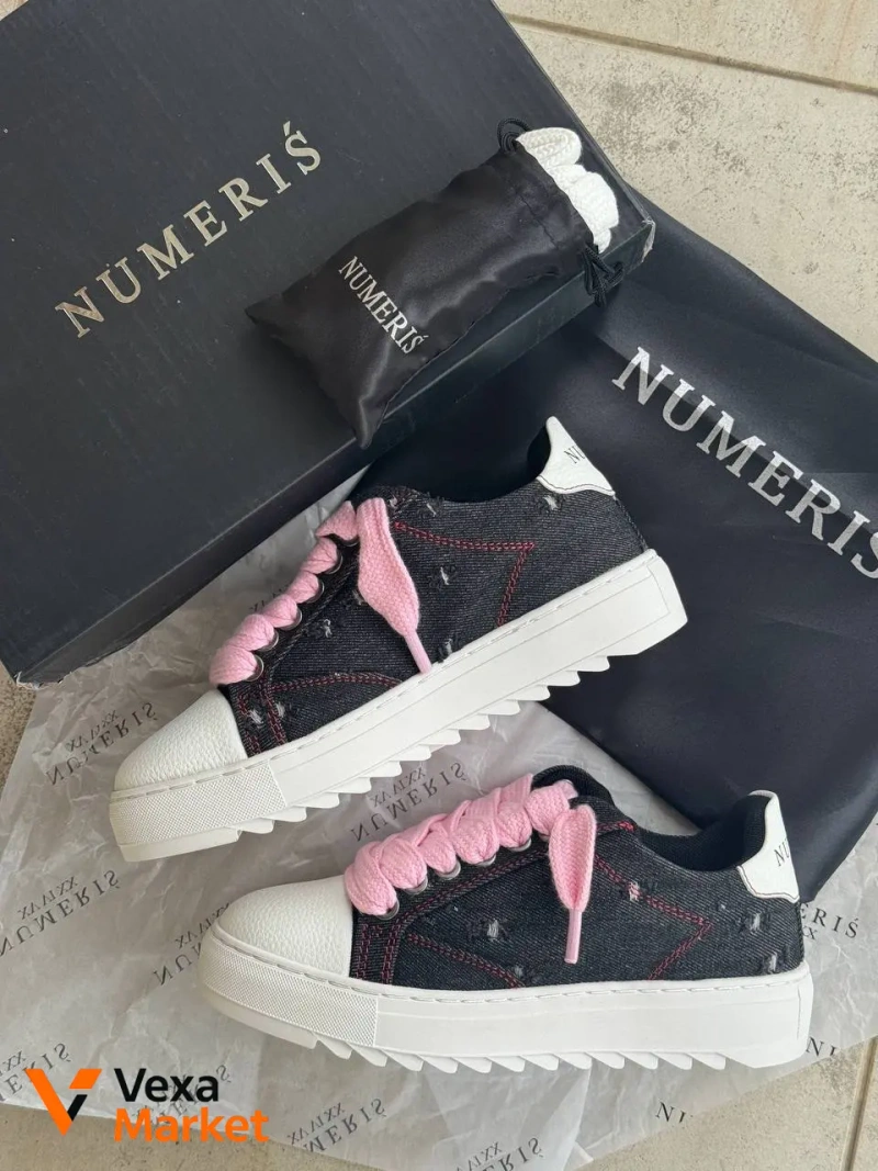 Numeris Pink Denim Женские кроссовки — фото 3