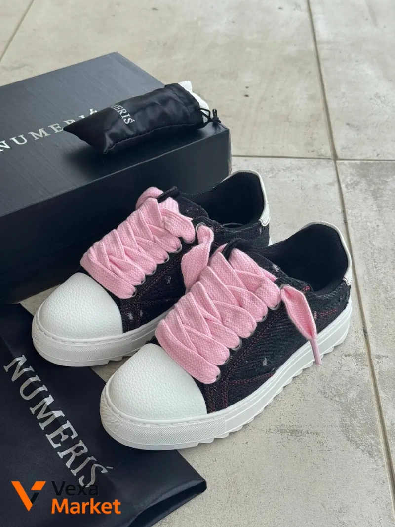 Numeris Pink Denim Женские кроссовки — фото 4