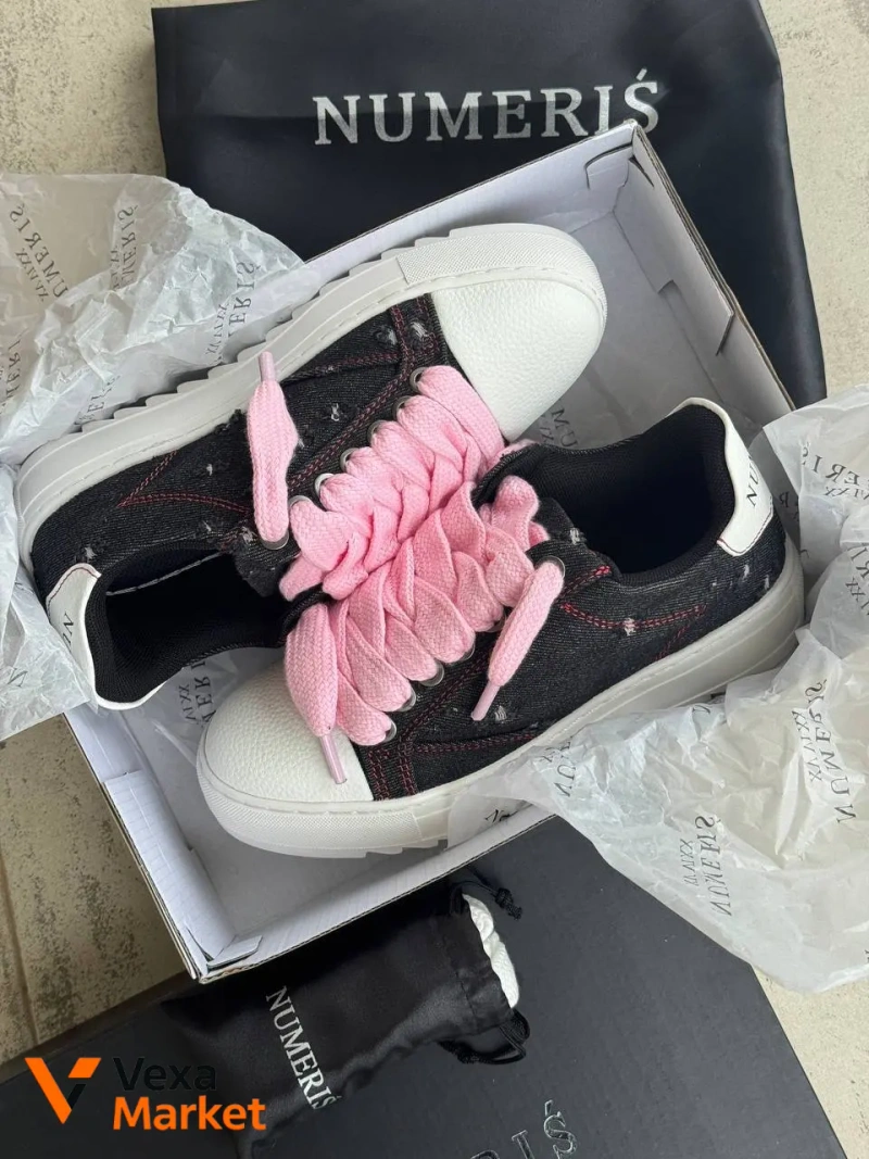Numeris Pink Denim Женские кроссовки — фото 5
