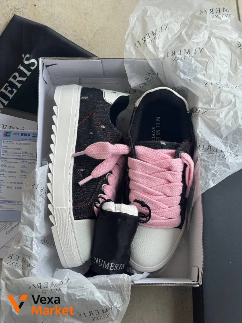 Numeris Pink Denim Женские кроссовки — фото 6