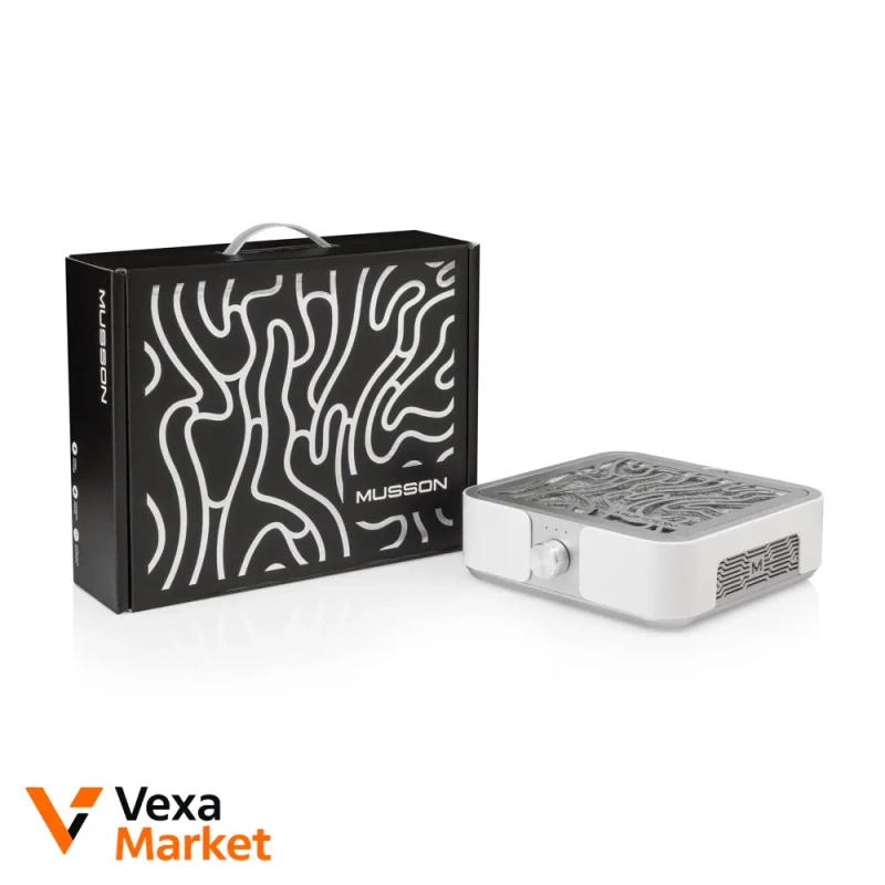 Вытяжка для маникюра MUSSON X2/X3 72W Graphite/Silver — фото 5