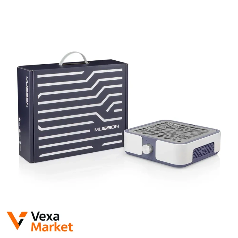 Вытяжка для маникюра MUSSON X2/X3 72W Graphite/Silver — фото 8