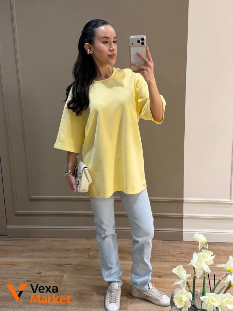 Футболка oversize 100% коттон — фото 3