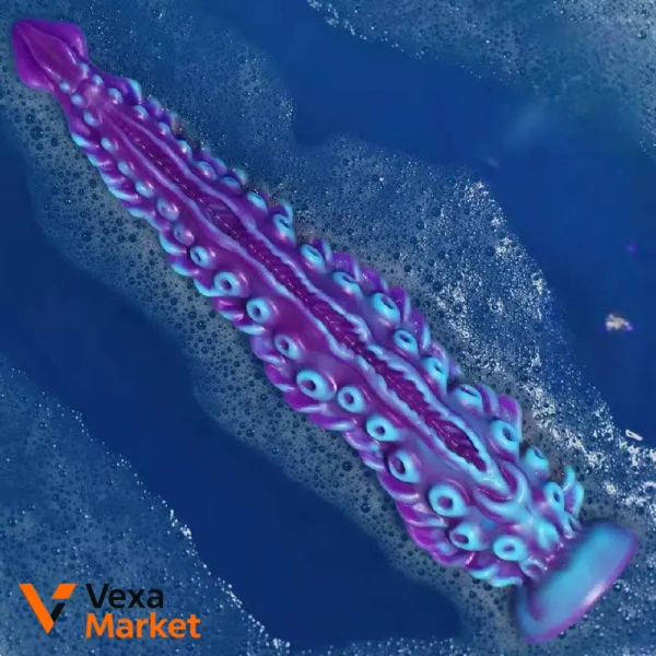 Силиконовый фалоимитатор-щупальце для анальной стимуляции