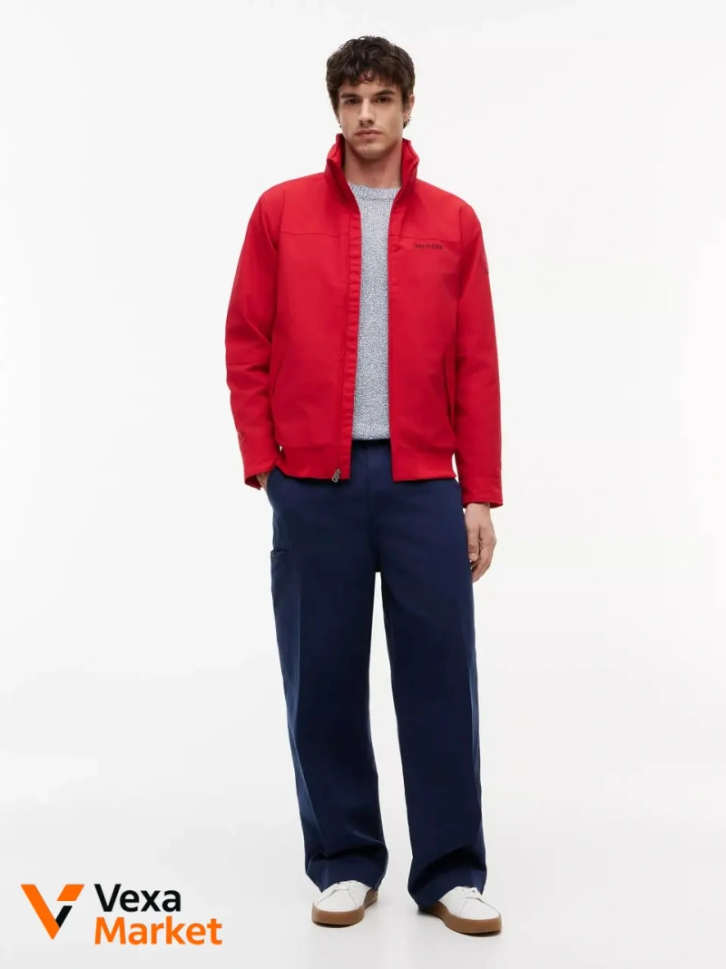 Мужская куртка Tommy Hilfiger красная — фото 2