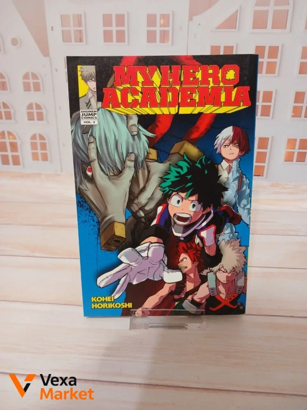 Манга My Hero Academia, vol. 3, на английском языке