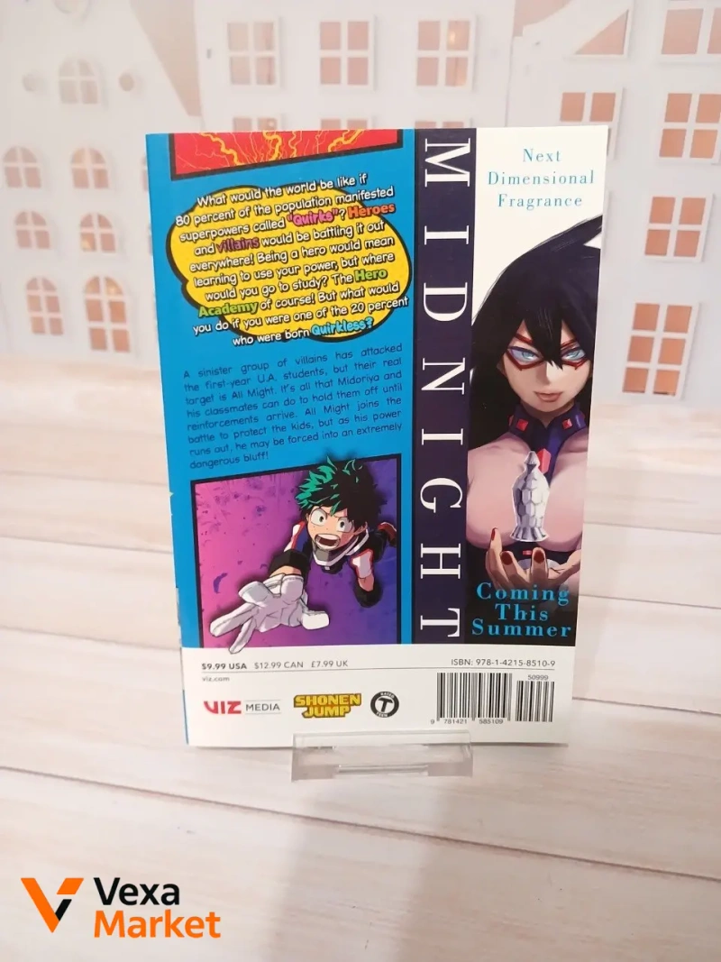 Манга My Hero Academia, vol. 3, на английском языке — фото 3
