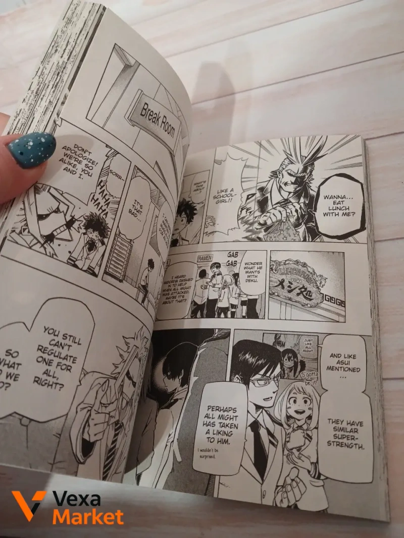 Манга My Hero Academia, vol. 3, на английском языке — фото 4