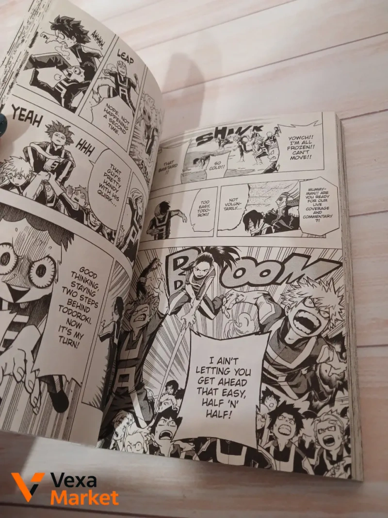 Манга My Hero Academia, vol. 3, на английском языке — фото 5
