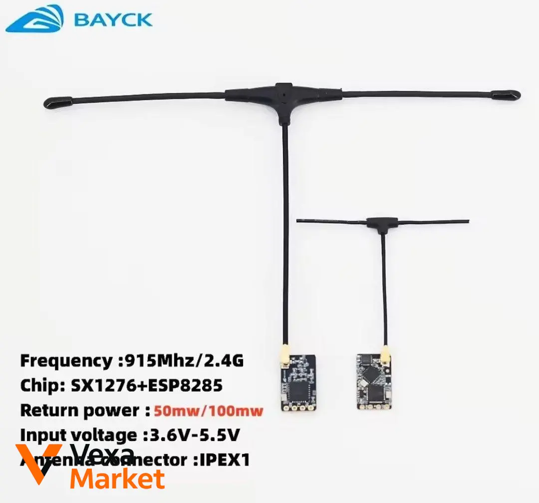 Приймач Bayckrc ELRS 2.4GHz Nano RX