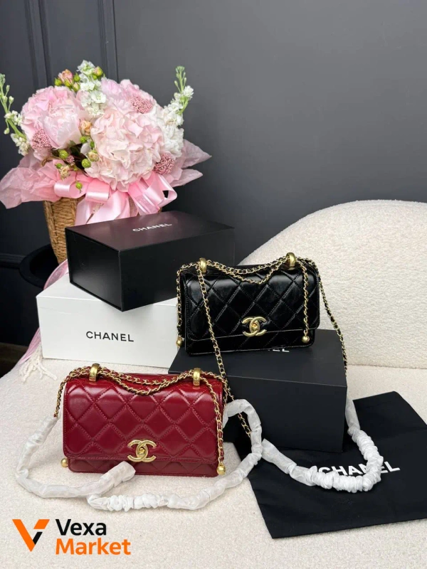 Chanel Mini Flap Bag из гладкой кожи