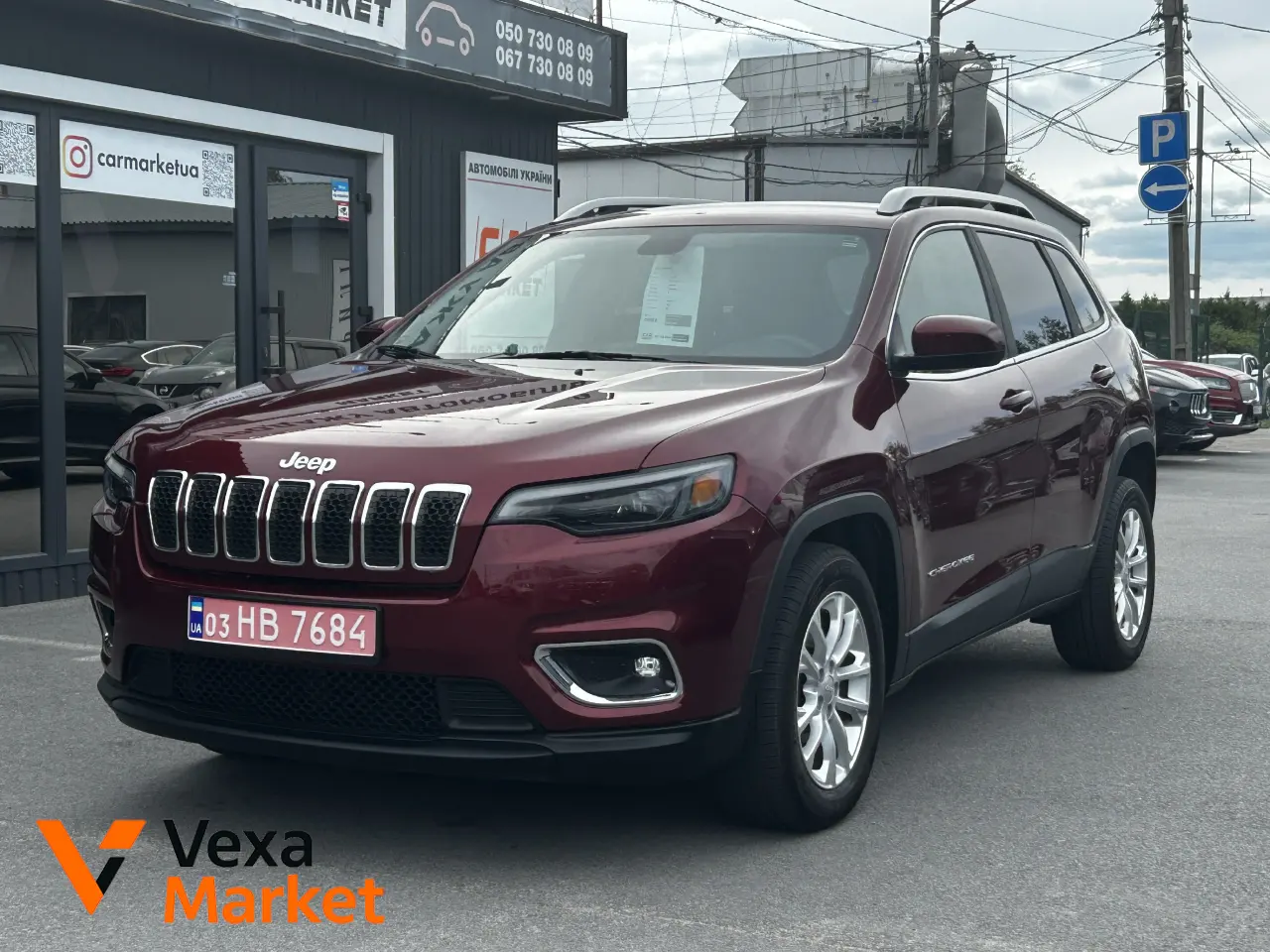 Jeep Cherokee 2019 2.4 л. Бензин Автомат Передний привод Красный