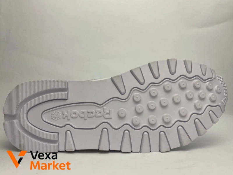 Reebok Classic Leather белые мужские кроссовки 38.5 размера — фото 3