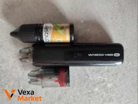 Vaporesso Vibe SE Pod-ΡΠΈΡΡΠ΅ΠΌΠ° Ρ ΠΊΠ°ΡΡΡΠΈΠ΄ΠΆΠ΅ΠΌ ΠΈ ΠΆΠΈΠ΄ΠΊΠΎΡΡΡΡ