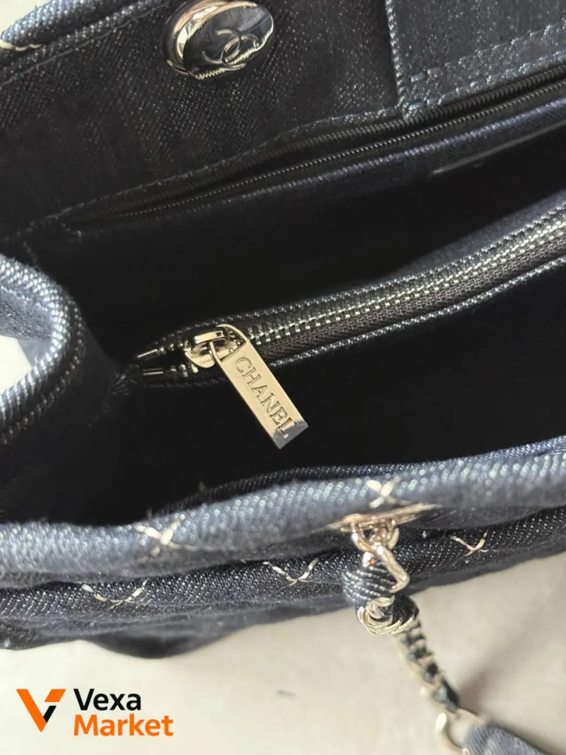 Chanel Denim Tote Bag — фото 4
