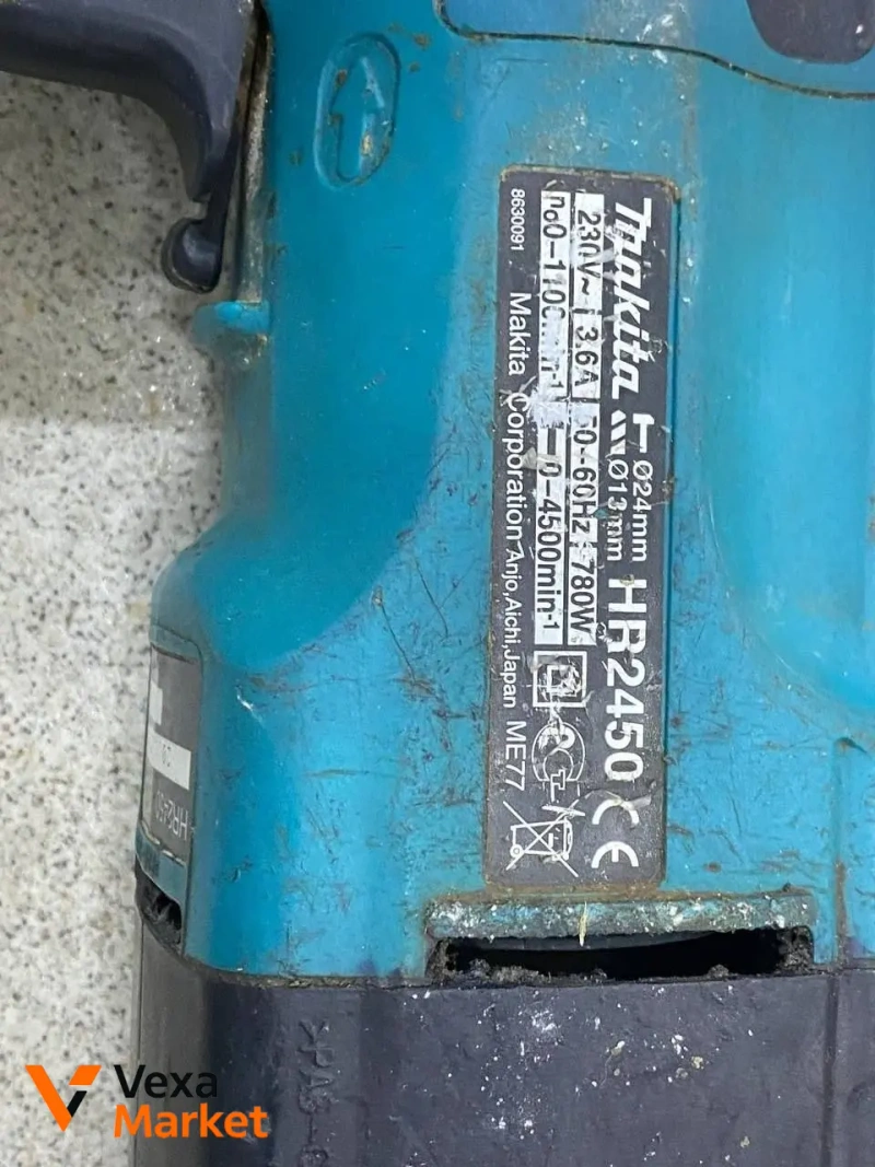 Перфоратор Makita HR 2450 — фото 4