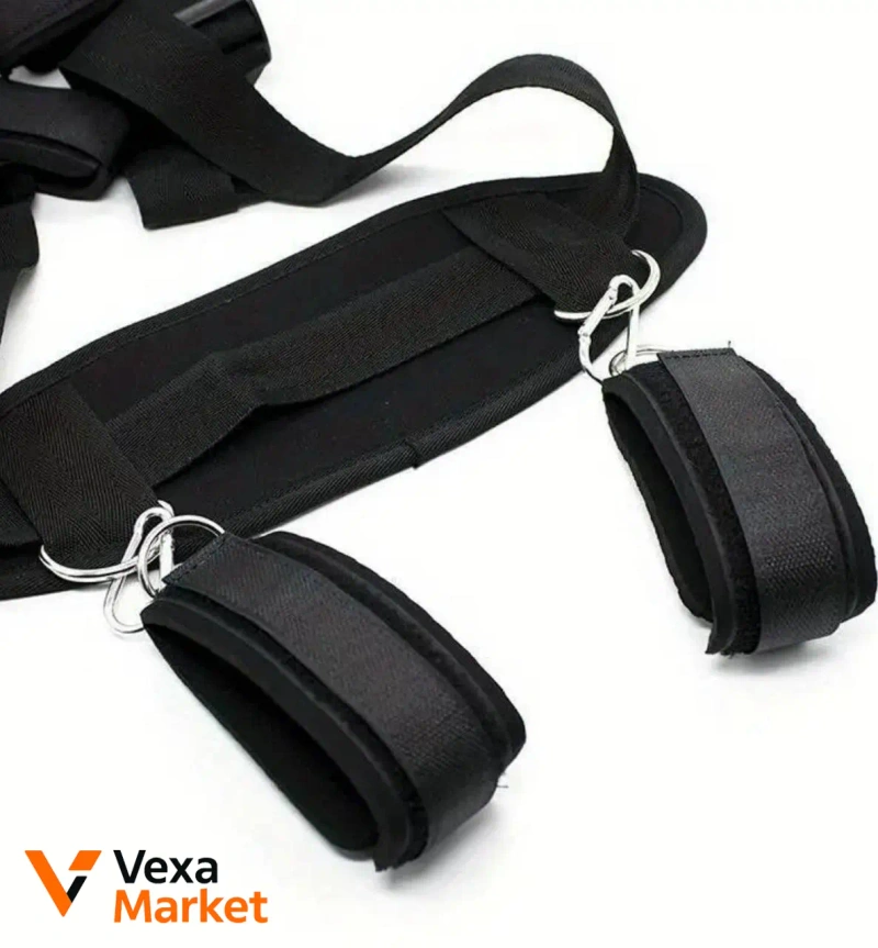 БДСМ бондаж "Bondage Black" для фіксації рук та ніг — фото 3