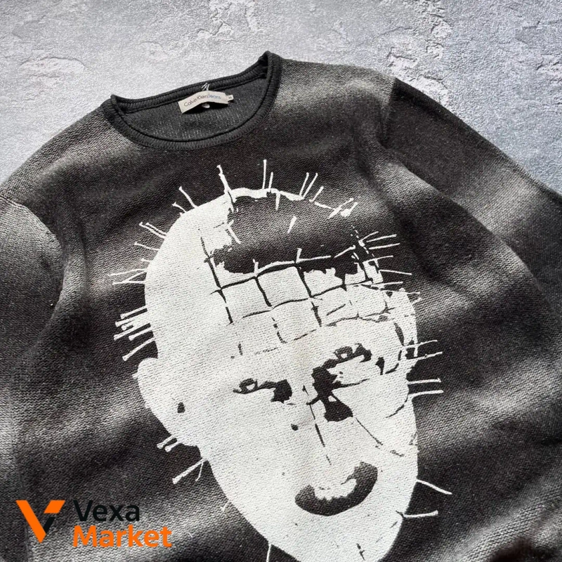 Светр morg_stock L-XL з принтом — фото 3