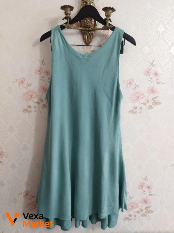 Летнее платье-сарафан Driver "Mercedes Dress plain" изумрудное, размер L/XL
