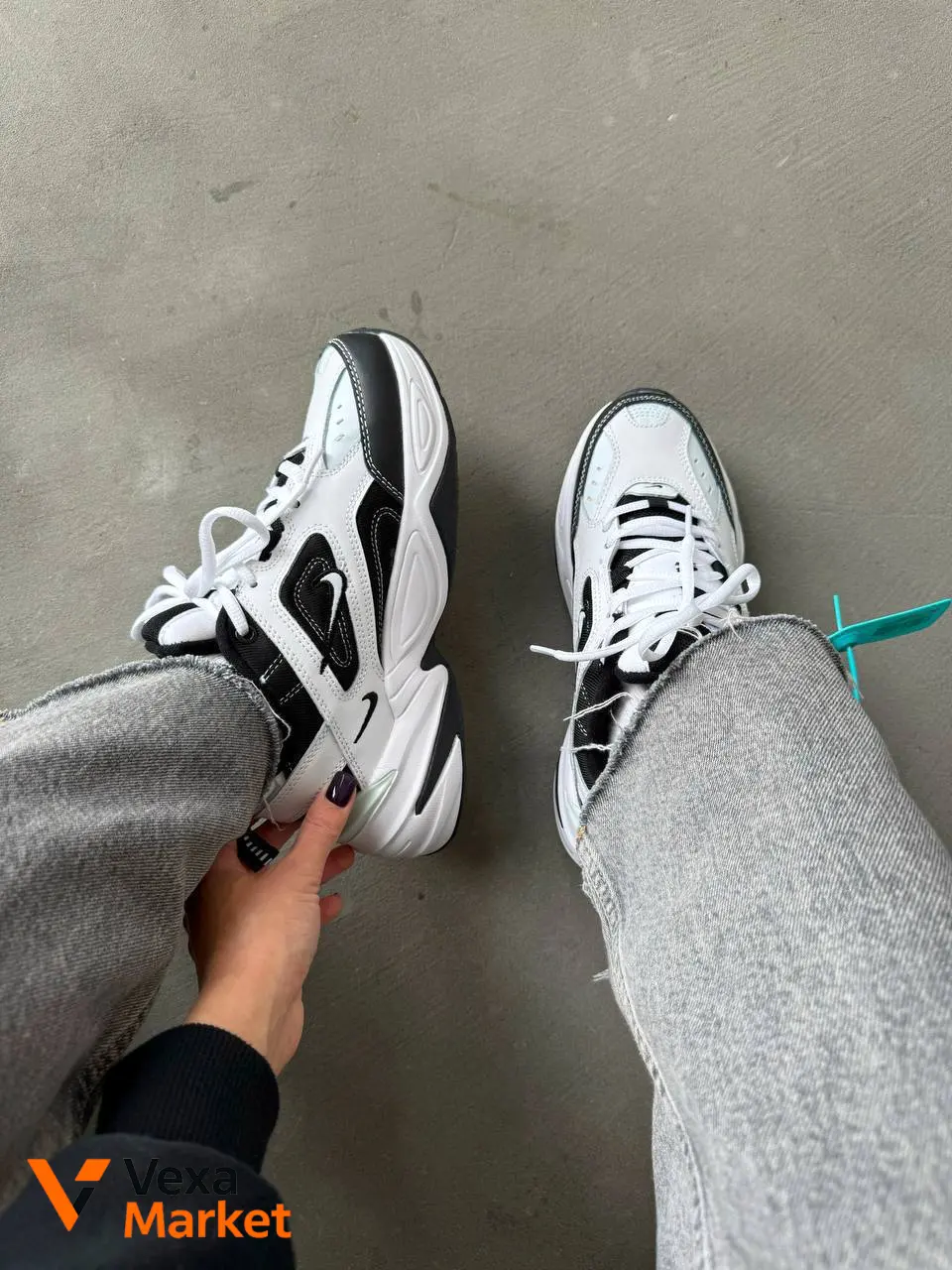 Nike M2K Black/White Premium