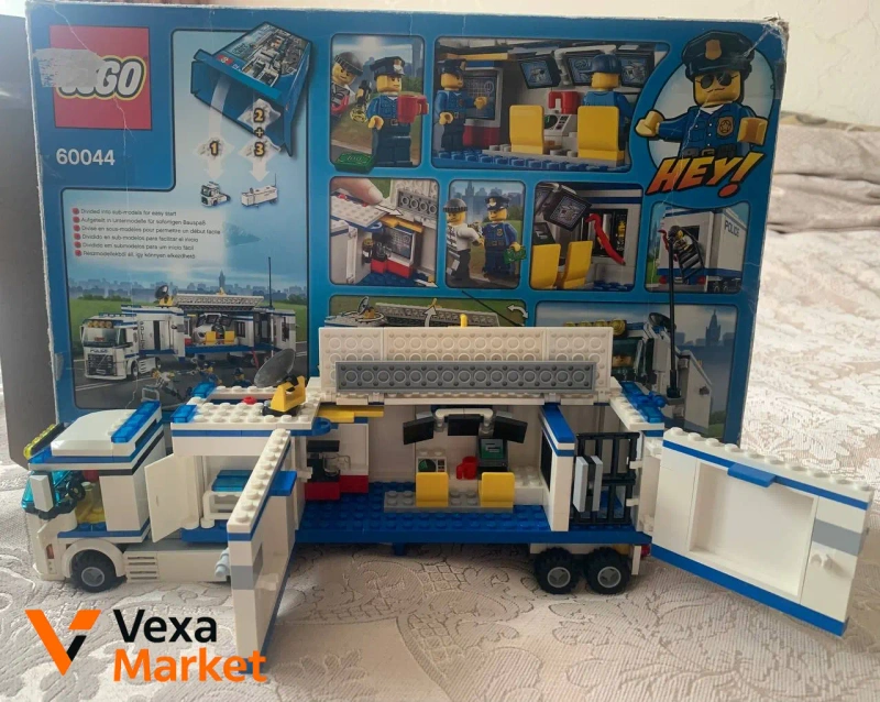 Конструктор LEGO City 60044 Мобильный отряд полиции — фото 2