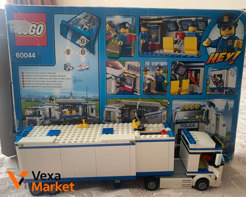 Конструктор LEGO City 60044 Мобильный отряд полиции — фото 3