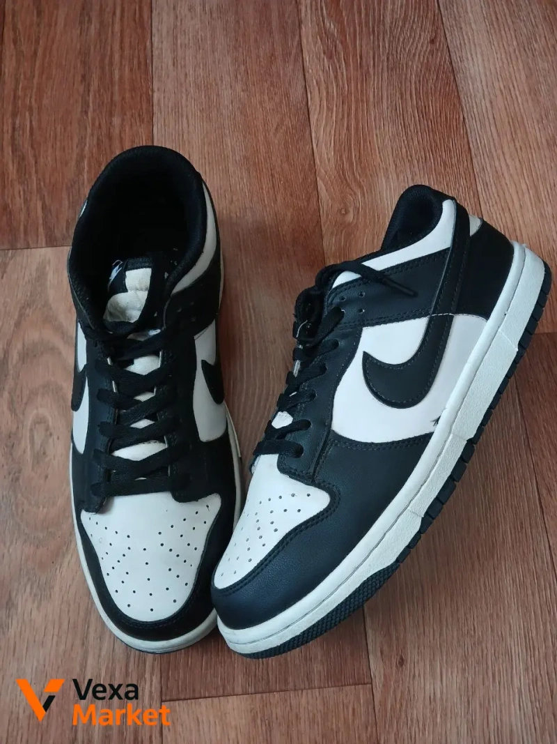 Кросівки Nike Dunk Low, чорно-білі, розмір 44 — фото 2