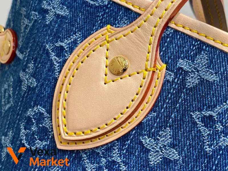 Сумка Louis Vuitton Neverfull Denim MM — фото 4