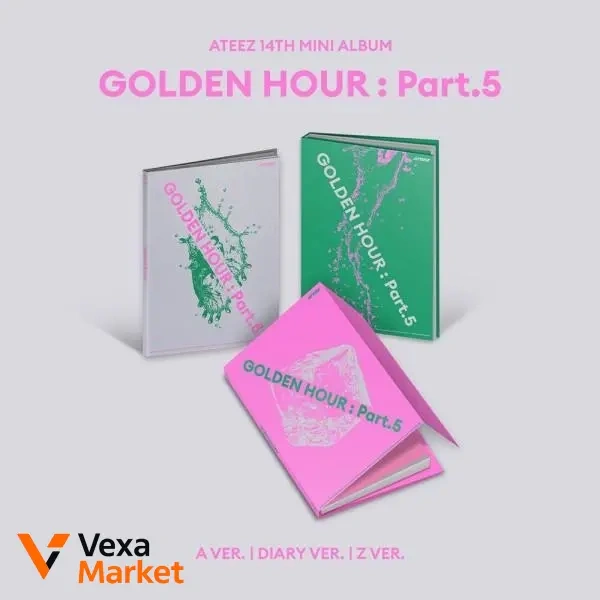 ATEEZ 14th Mini Album GOLDEN HOUR Pt.5