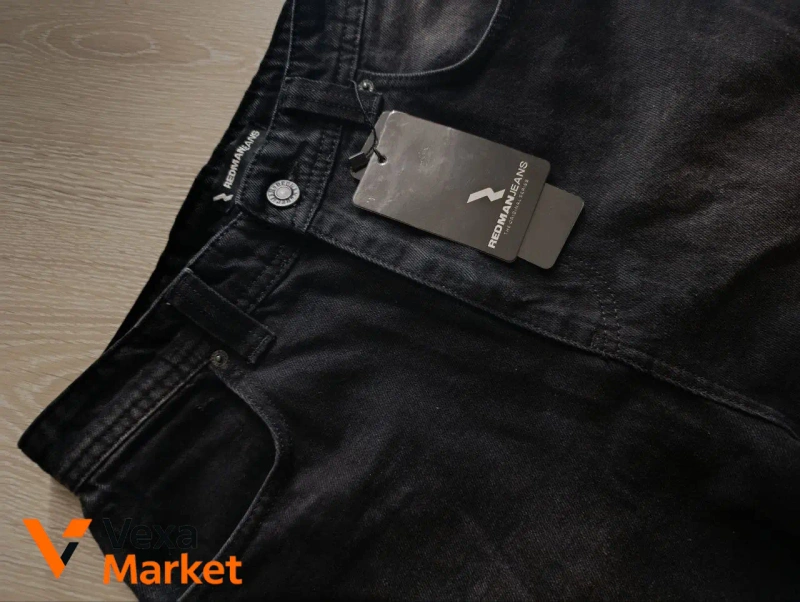 Чорні джинси REDMAN JEANS розмір 31(M) — фото 2
