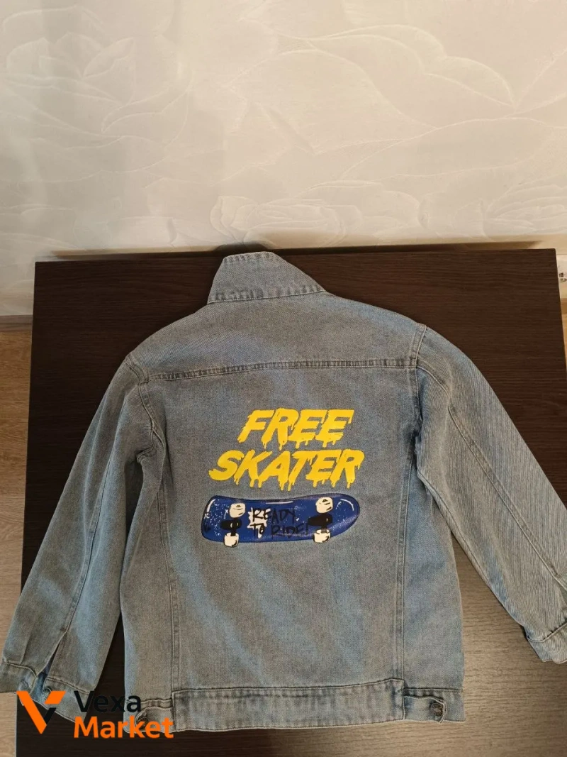 Джинсовая куртка для мальчика "Free Skater" — фото 2