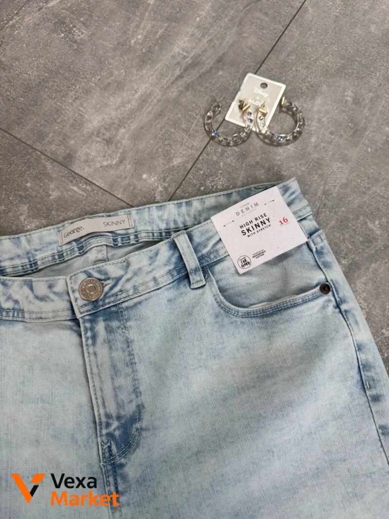 Джинси скіні з високою посадкою Denim Co UK 16 / НАШ 50 — фото 5
