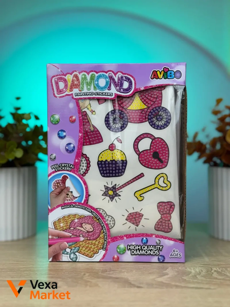 Набор алмазных стикеров для творчества "Diamond Painting Stickers" — фото 4