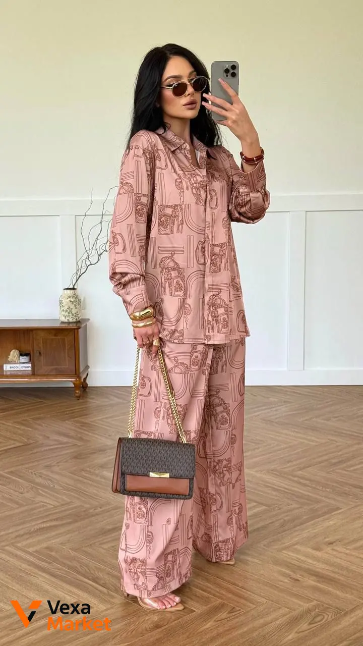 Костюм HERMES жіночий рожевий