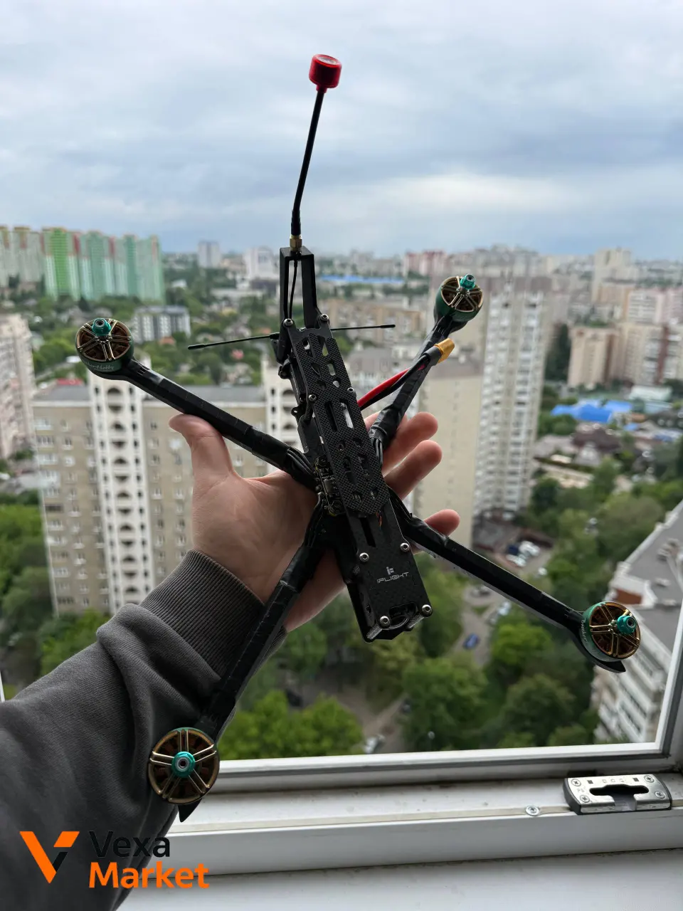 Дрон 7-дюймовий на топових комплектуючих