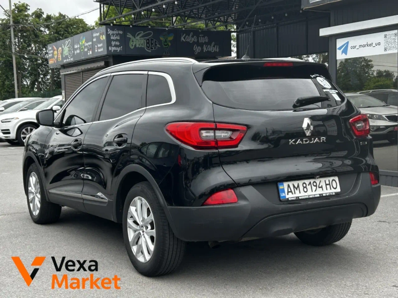 Renault Kadjar 2016 Чорний — фото 3