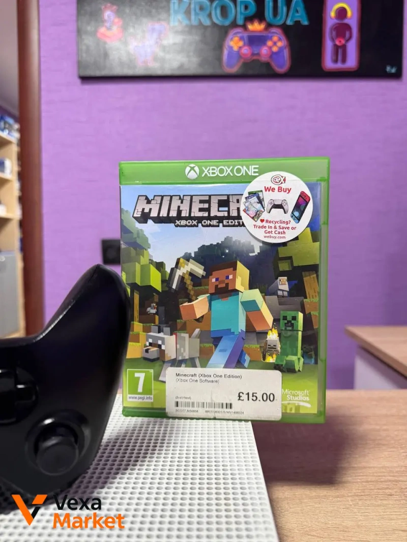 Xbox One S з дисководом та грою Minecraft — фото 2
