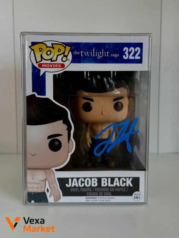 Funko Pop! Movies The Twilight Saga Jacob Black #322 з автографом Taylor Lautner
